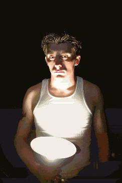 As John the Baptist in The Saint Plays